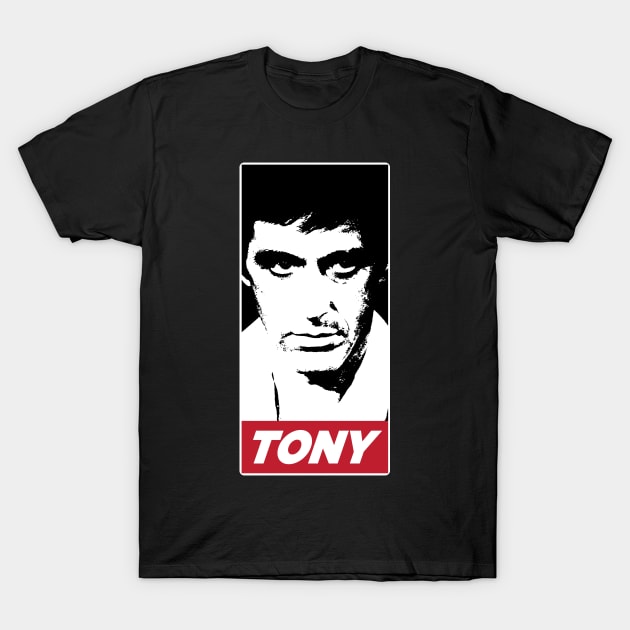 Tony T-Shirt by Graphiksmash